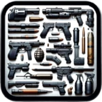 Logo of 100 Weapons Guns Sound android Application 