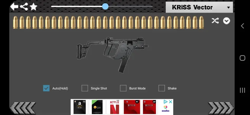 100 Weapons Guns Sound android App screenshot 3