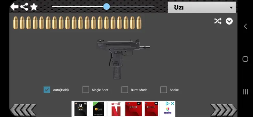 100 Weapons Guns Sound android App screenshot 5