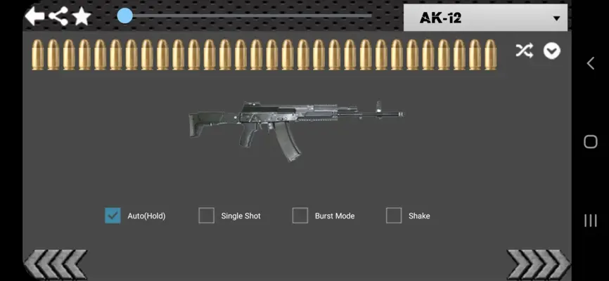 100 Weapons Guns Sound android App screenshot 6