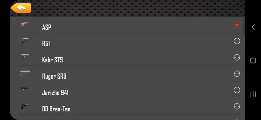 100 Weapons Guns Sound android App screenshot 8